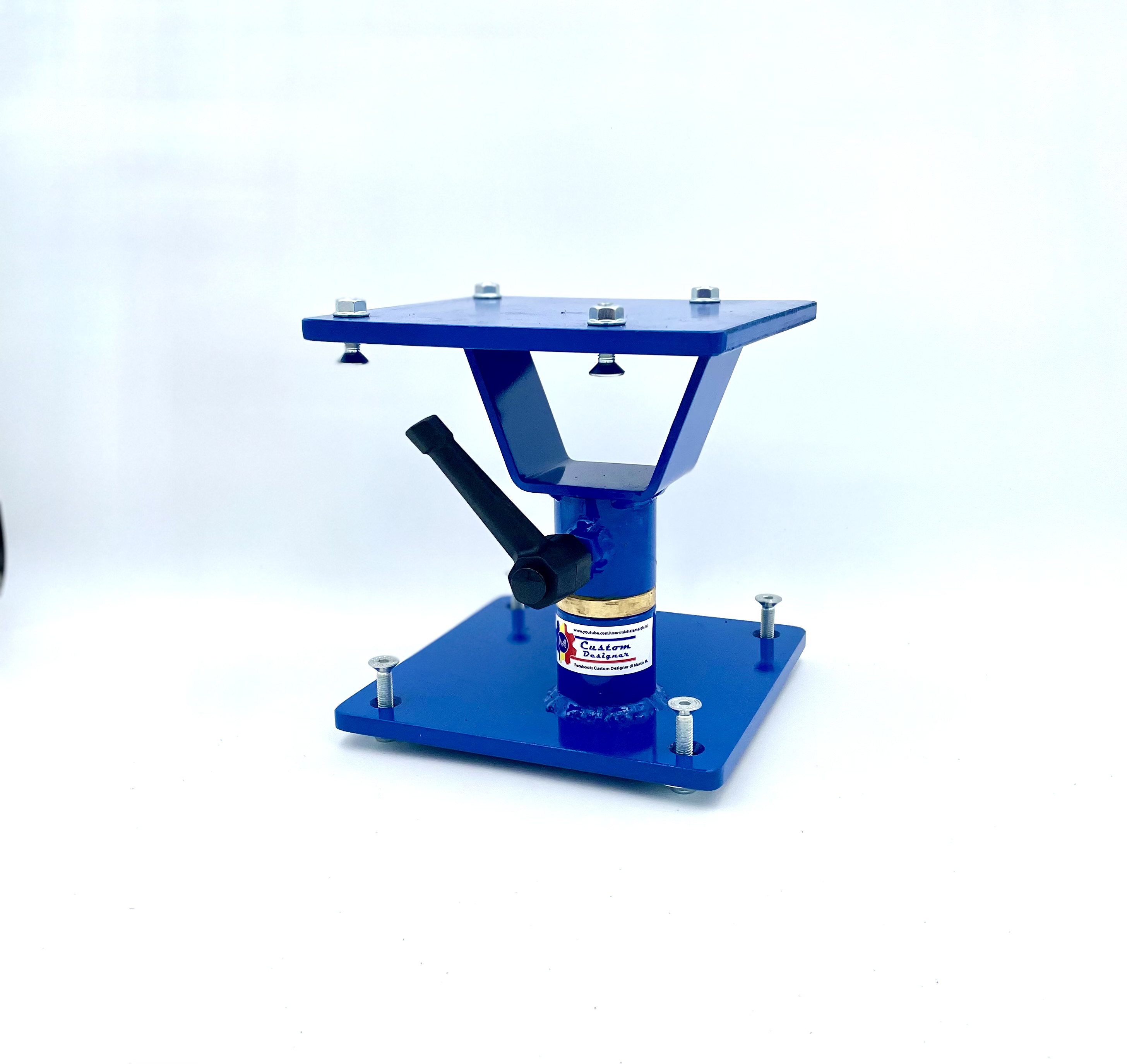 Drehbare halterung fur bandschleifer