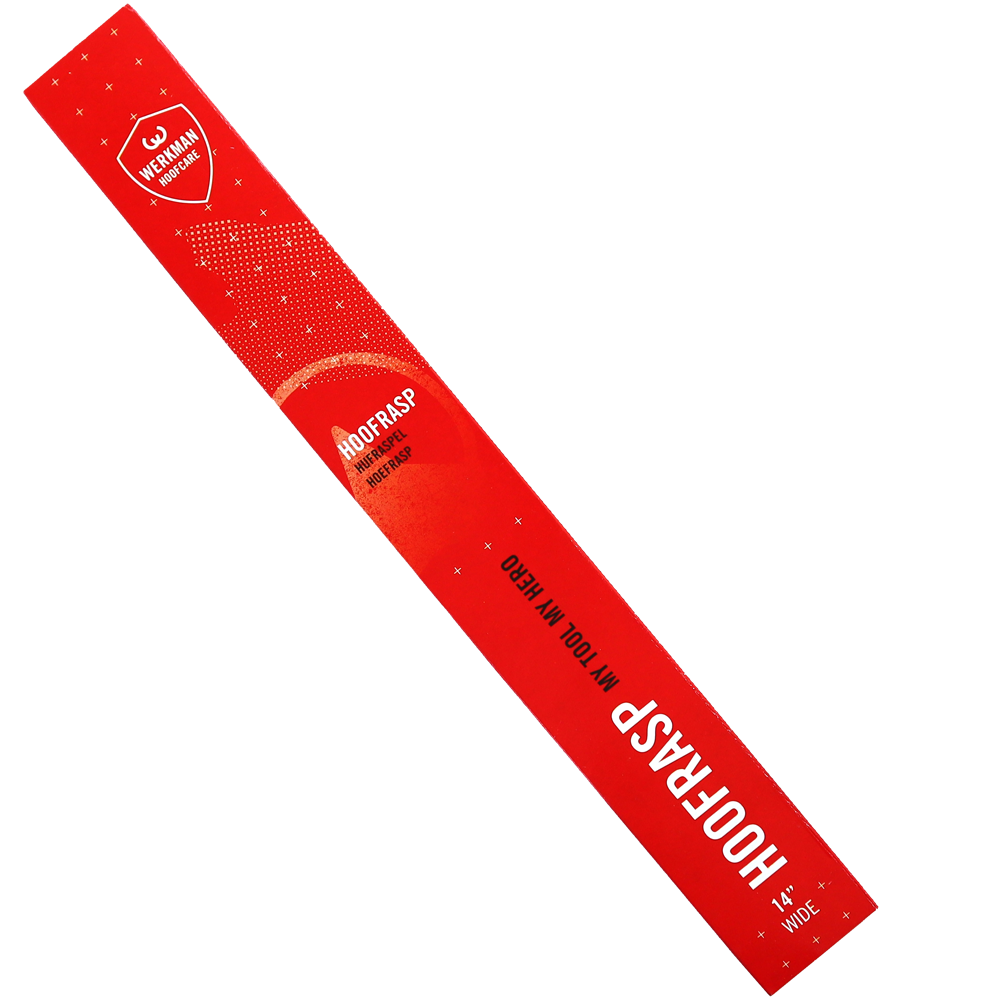 Werkman Hufraspel breit 14"